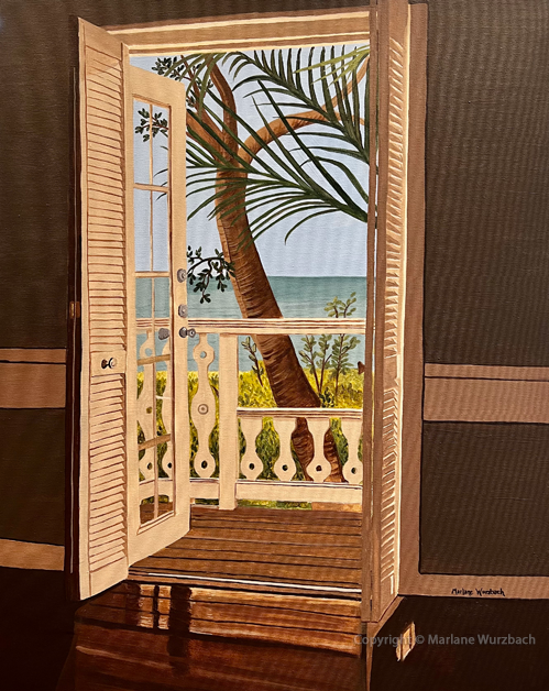 Beckoning Balcony  24x30