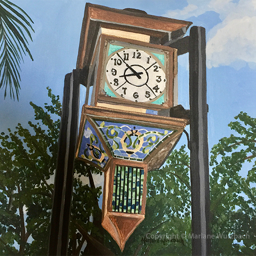 Clock at Five Points