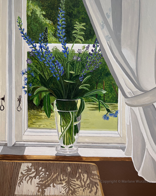 Lovely Lupines 24x30