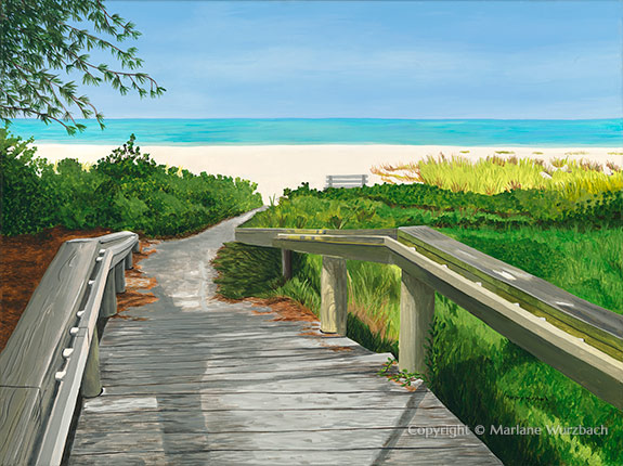 Oak Avenue Foot Bridge