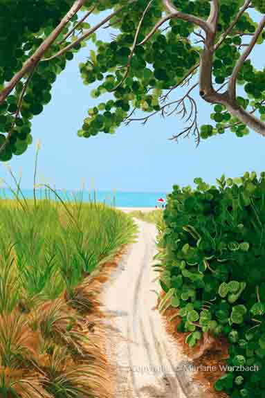 Cedar Lane Path to the Gulf